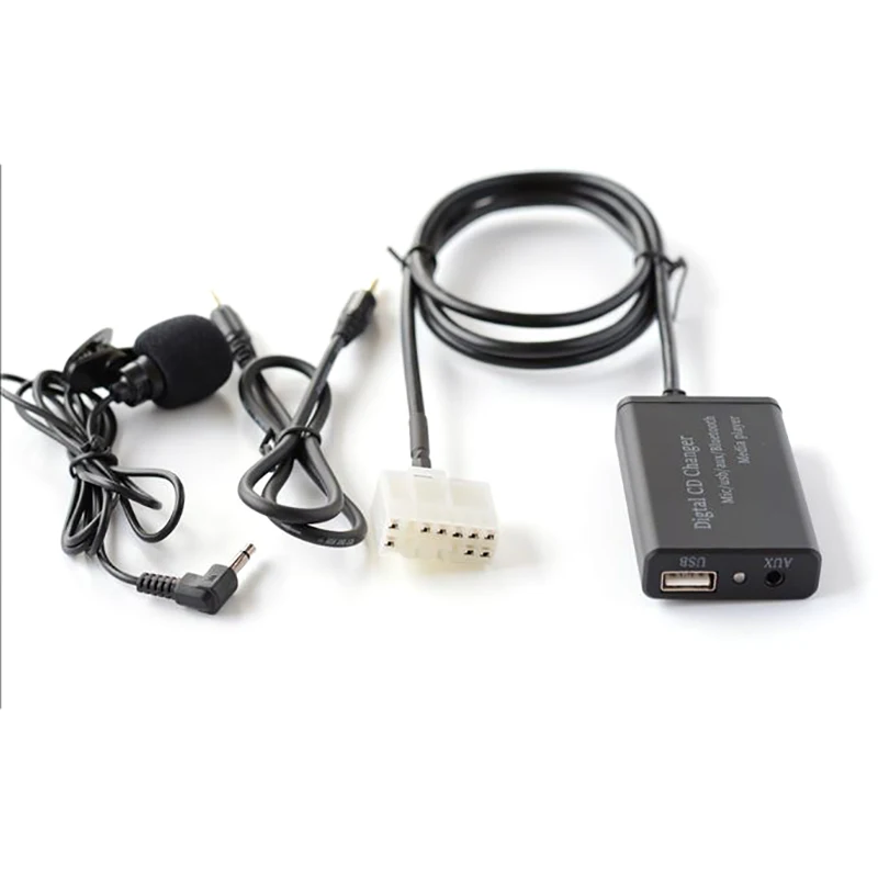 12V 12 Pin Auto Voertuig Bluetooth AUX Adapter Geschikt voor MCD RNS 510 RCD 200 210 300 310 500-Bluetooth 5