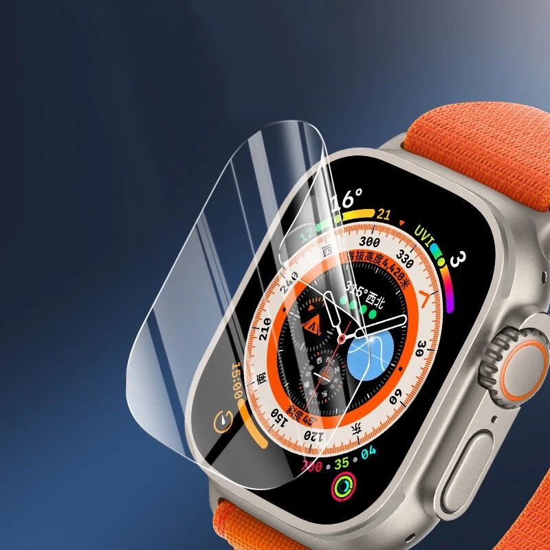 Screen Protector For Apple Watch Ultra 49mm Accessories Not tempered Glass soft Anti Scratch HD Full Film iWatch Ultra 49 mm
