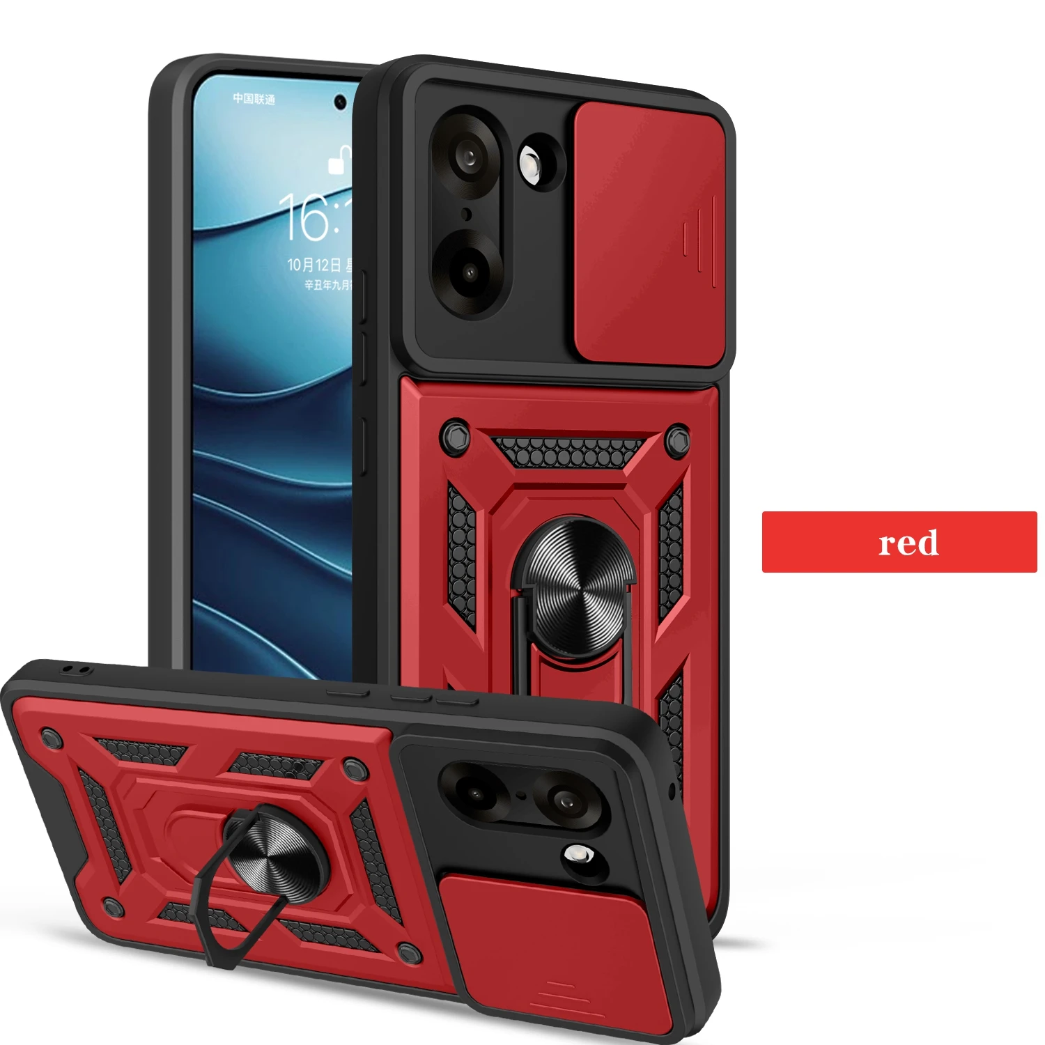 Camera Protection Shockproof Phone Armor Case - Enhanced Durability and Style