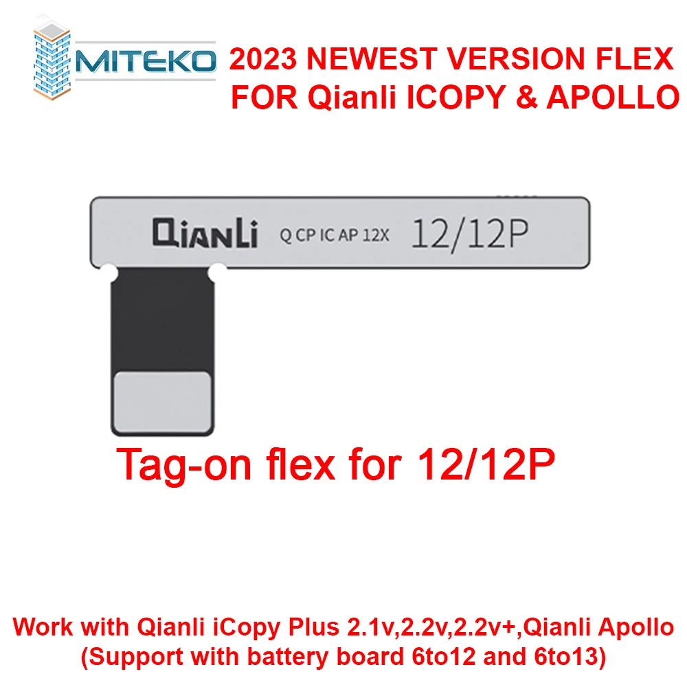 Qianli Apollo And iCopy Plus 2.2v Programmer Only Battery Board with All Series of Flex Support For 11 12