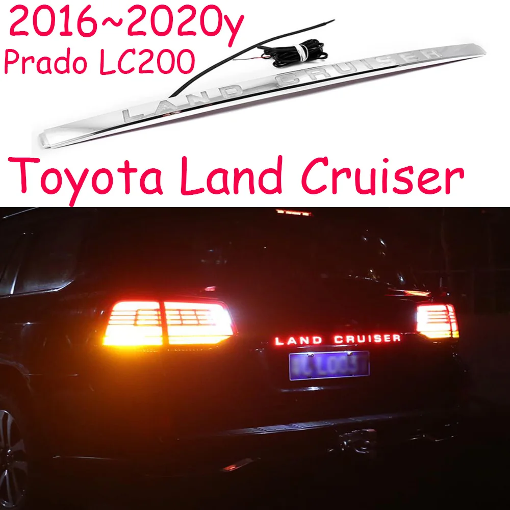 

1 шт. задсветильник для автомобильного бампера prado cruiser, задсветильник 2016 ~ 2020y, светодиодные автомобильные аксессуары, задний фонарь для prado cruiser, задний фонарь, противотуманный