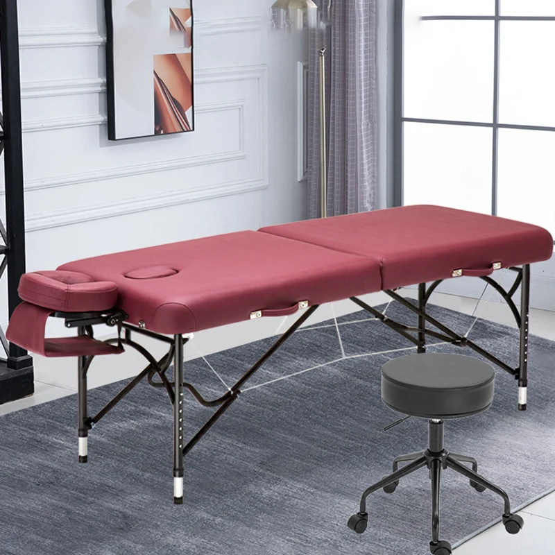 

Lash Tattoo Spa Portable Massage Bed Speciality Physiotherapy Massage Table Therapy Sleep Lettino Estetista Salon Furniture KMMT