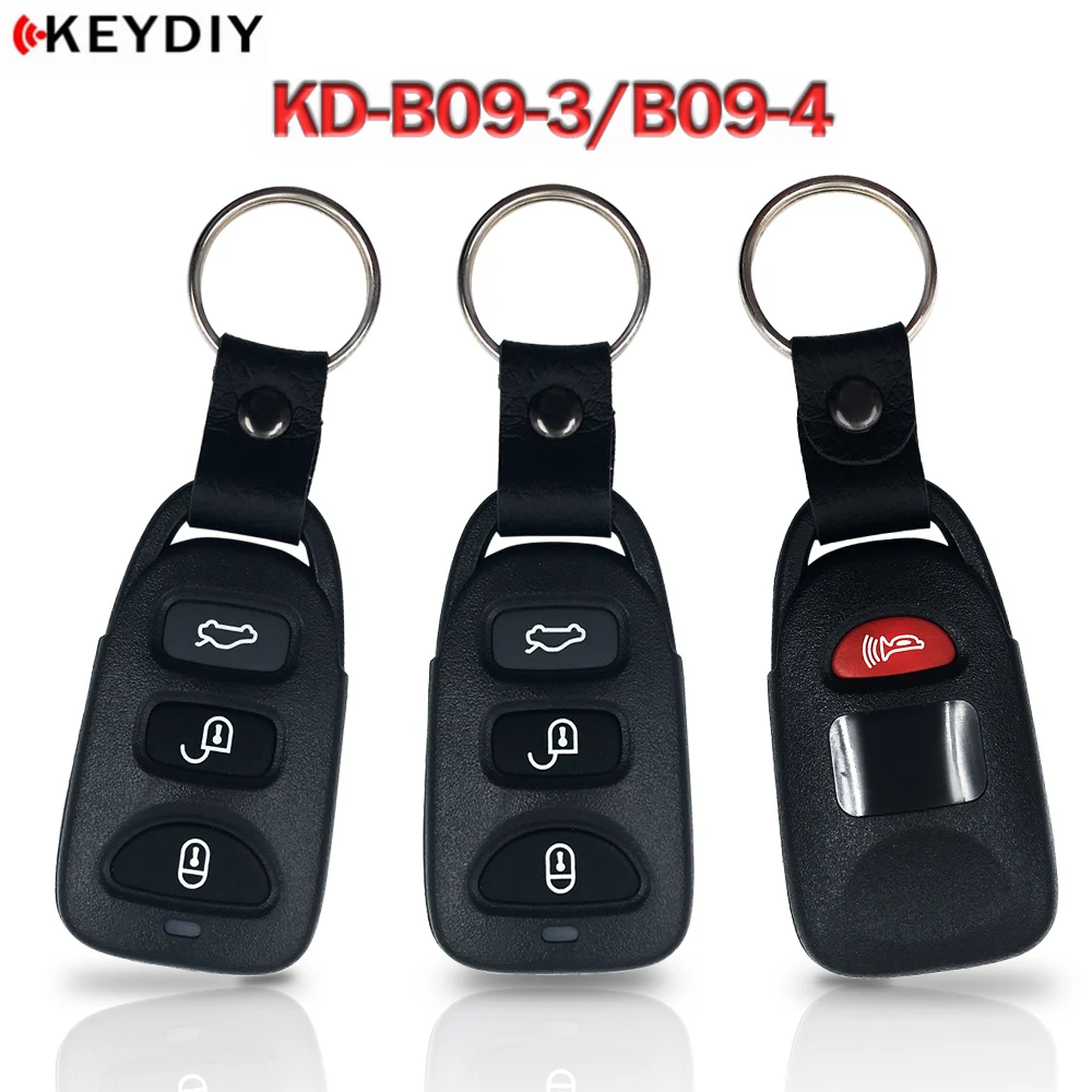 

5pcs KEYDIY KD B09-3/4 For KIA/Hyundai KD900/KD-X2 Key Programmer KD MINI Keys Generator B Series Remote Control