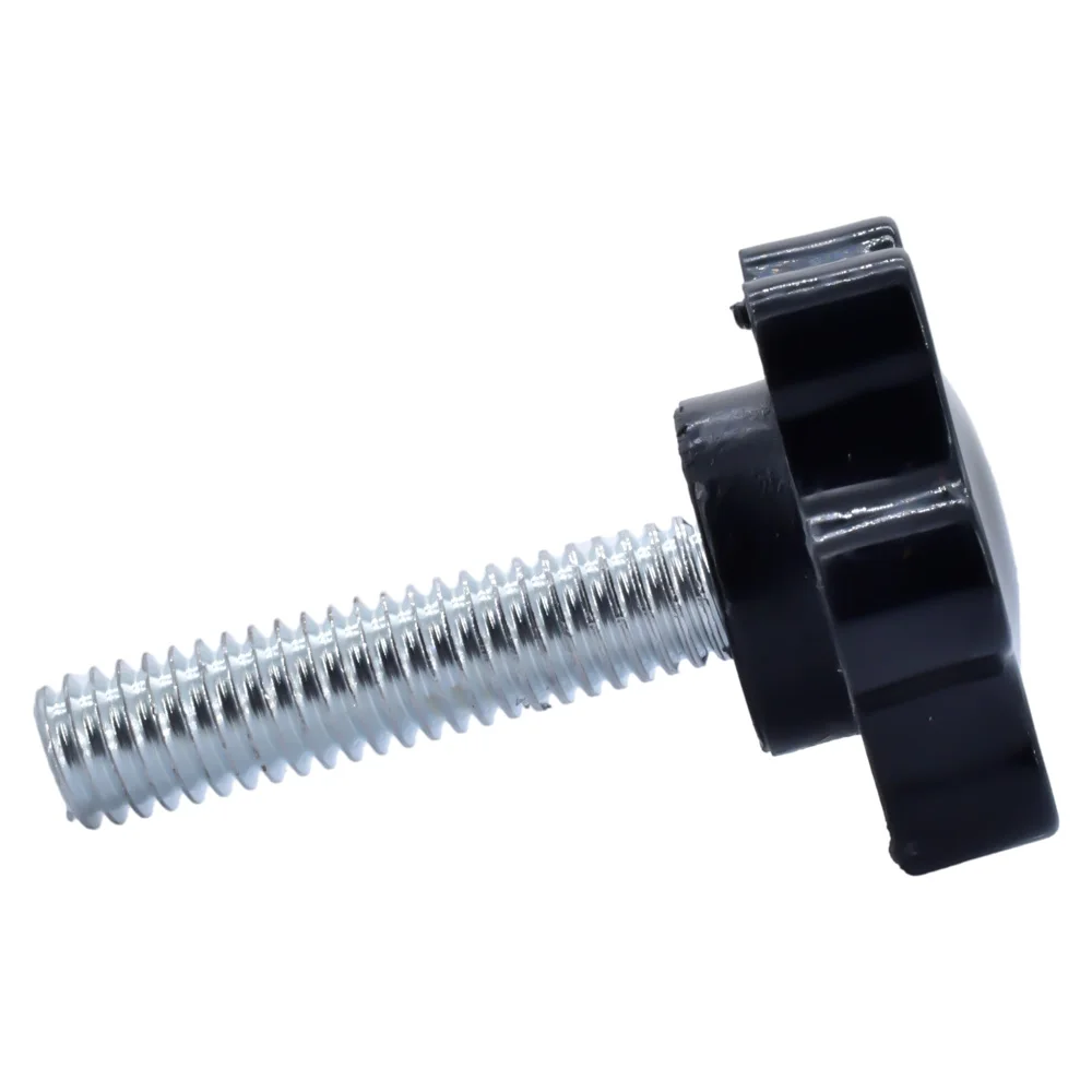 Star Hand Knob Screw 2-10pcs M4 M5 M6 M8 M10 Carbon Steel Star Shape Head Thread Clamping Thumb Handle Machine Screw