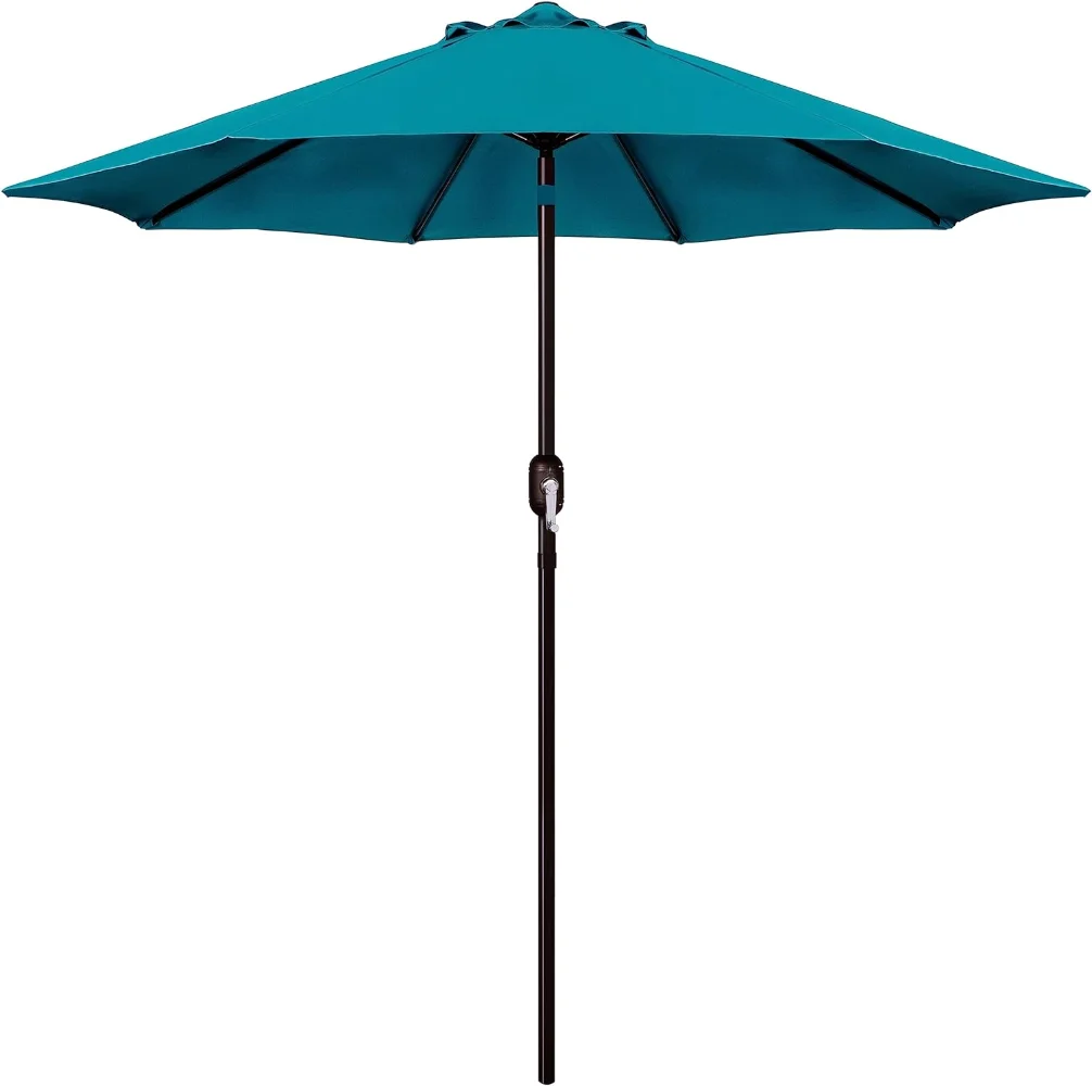 blissun-9'-outdoor-patio-umbrella-outdoor-table-umbrella-yard-umbrella-market-umbrella-with-8-sturdy-ribs