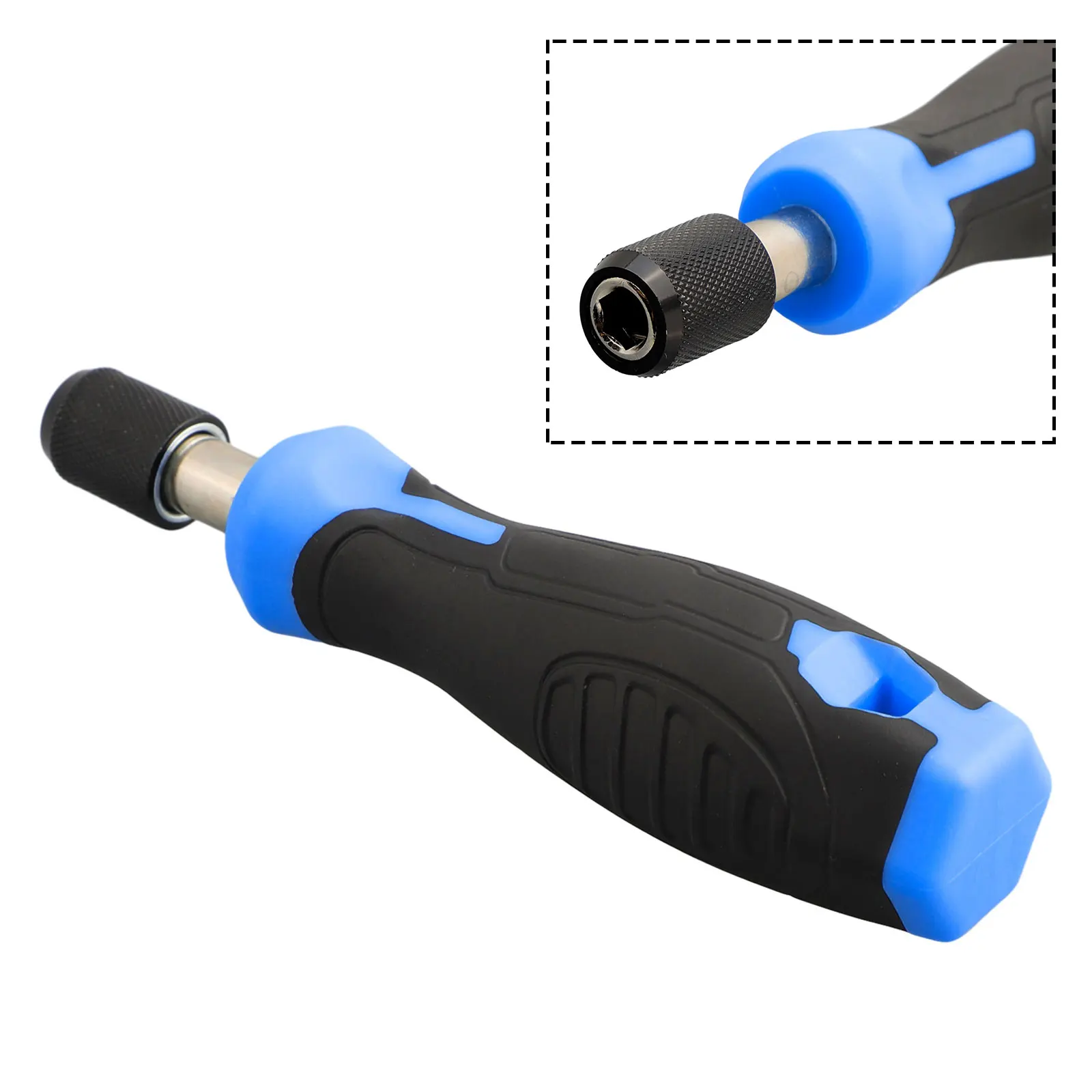 6,35 mm Sechskant selbstsichernder Adapter Schraubendrehergriff Schraubendreher-Bithalter 5 Zoll sechseckiger selbstsichernder Schraubendreherkopfgriff – Detail 10