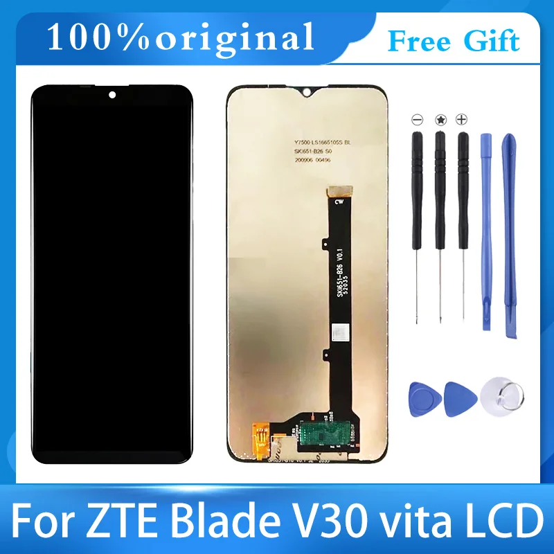 

6.82“ Display For ZTE Blade V30 Vita 8030 LCD With Frame Screen Touch Digitizer Assembly V30vita Display Replacement Parts