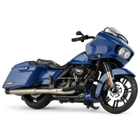 Maisto 1:18 Harley Davidson 2022 CVO Road Glide Die Cast Vehicles Collectible Hobbies Motorcycle Model Toys 1