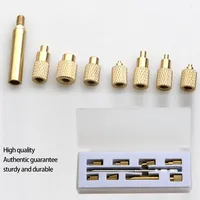Heat Insert Nut HS01/T85/SH72 Soldering Iron Tip Insert Internal Thread Head M2M8 Brass Hot Nut Insertion Kit 3D print accessory - Image 6