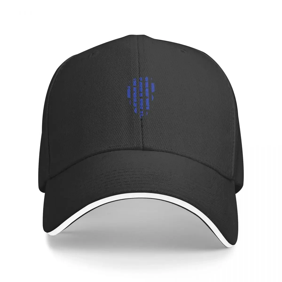 Nerazzurri Striped Black Baseball Cap beach hat western Hat Hats For Women Men's