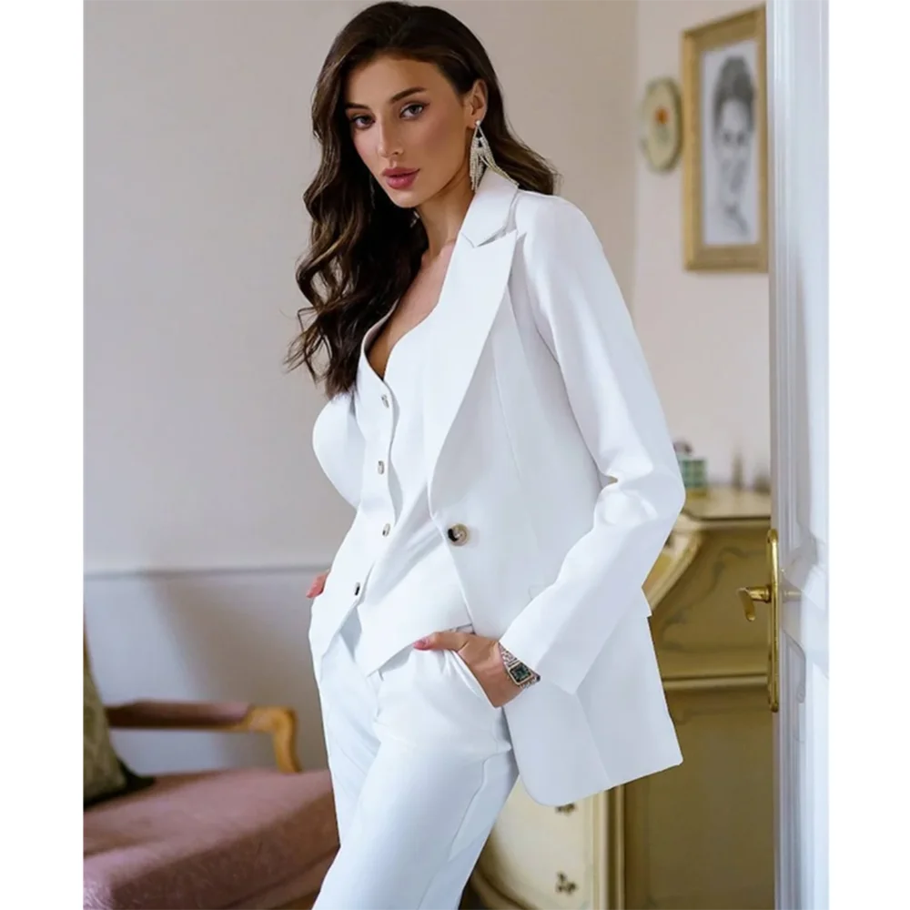 ropa elegante ropa blanca casual para mujer