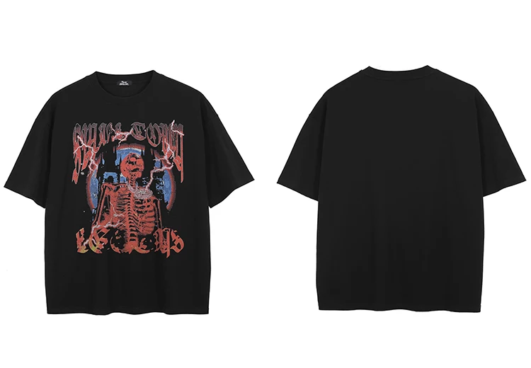 Vintage Wash Skull Graphic T-Shirt S2a3396c74db54843b7331439b5337d00a