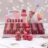 24pcs Kawaii Bear Velvet Matte Liquid Lipstick 6 Colors set Lip Gloss Waterproof Longlasting Nonstick Lip Tints Lips Makeup 1