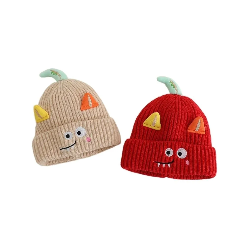 Knitted Baby Hats and Scarf Set for Kids
