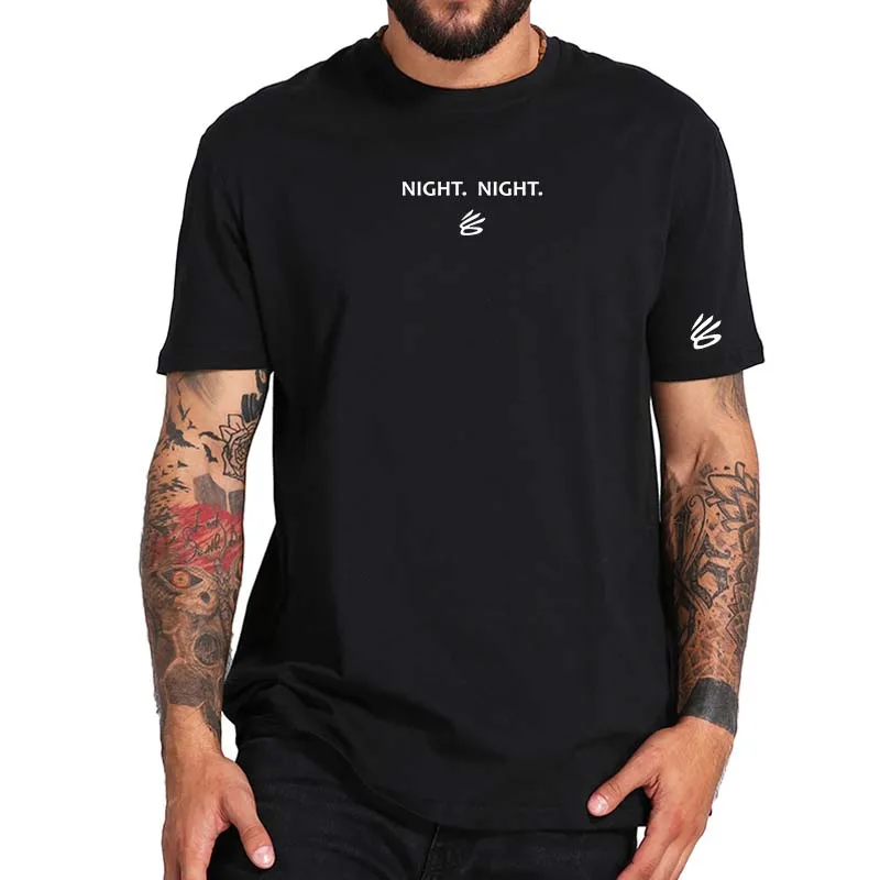 

Night Night T Shirt 2022 New Basketball Super Star Unisex Tee For Fans 100% Cotton Summer Style Classic T-Shirt