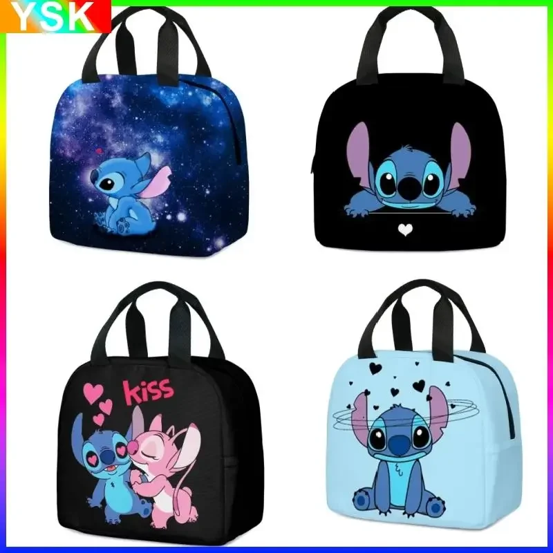 

MINISO Stitch Детская сумка для ланча для начальной школы сумка для ланча лучший подарок для детей мультяшный рюкзак лучший подарок для детей