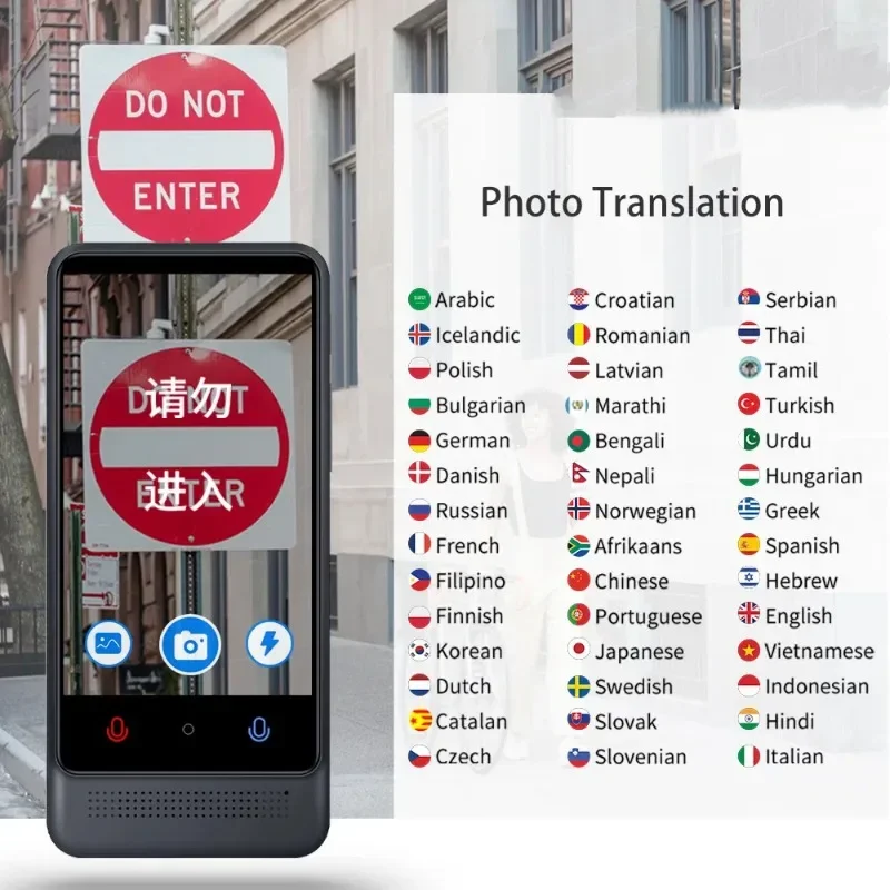 M12 AI intelligent voice translator offline Polish Ukrainian Turkish Czech Russian translator online 137 language translators