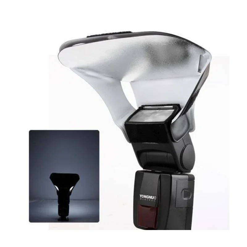 디지털 카메라 액세서리용 범용 스피드라이트 플래시 디퓨저 소프트 라이트 리플렉터