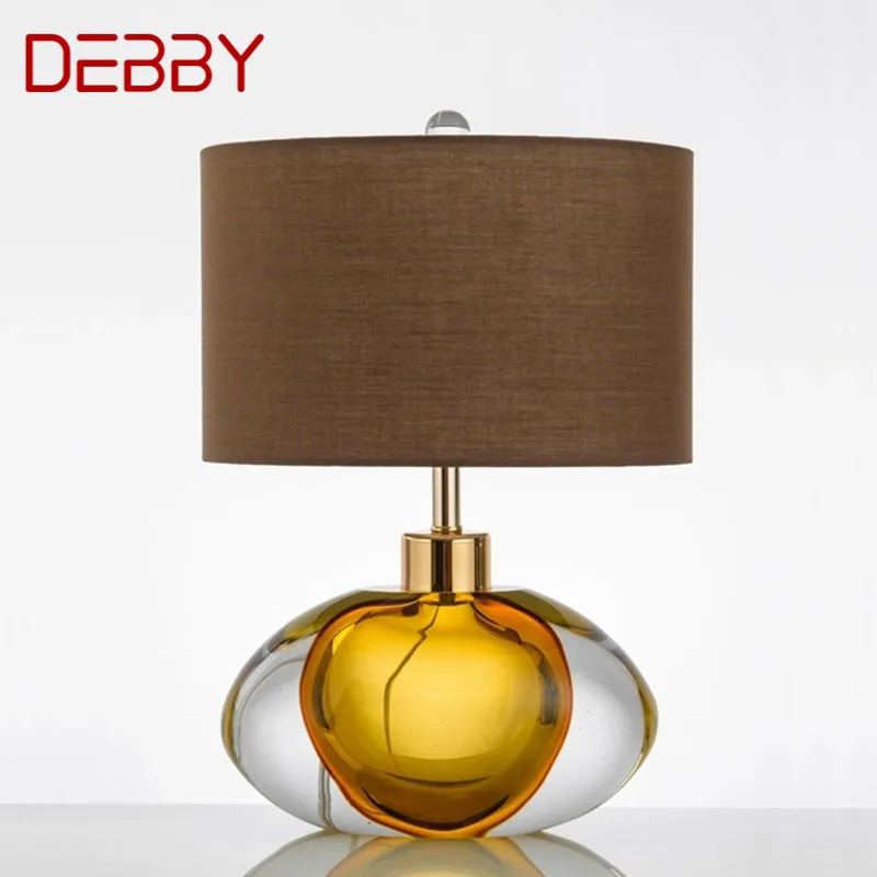 

DEBBY Nordic Modern Glaze Table Lamp Fashionable Art Iiving Room Bedroom Hotel LED Personality Originality Desk Light