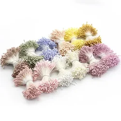 Deluxe Pack of 400/800 Artificial Flower Stamens - 800pcs (Mixed color)