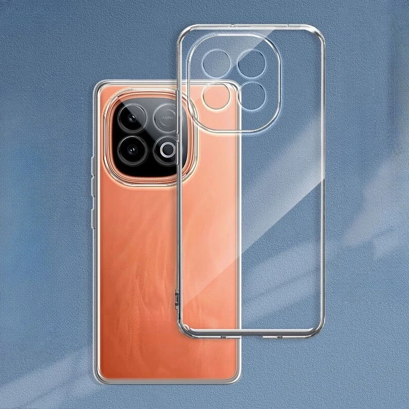 Transparent Silicone Protective Phone Case - Clear TPU Soft Back Cover
