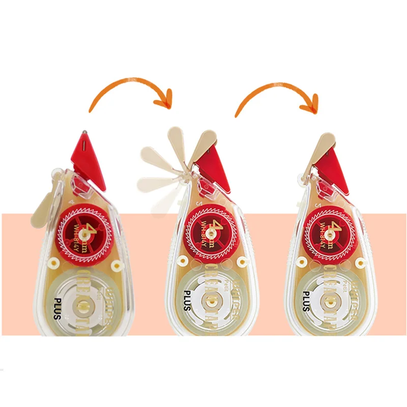 Correction Tape PLUS Correction Tape CreamTape Large-capacity Portable Creative Multi-functional Four-wide New Student Stationery