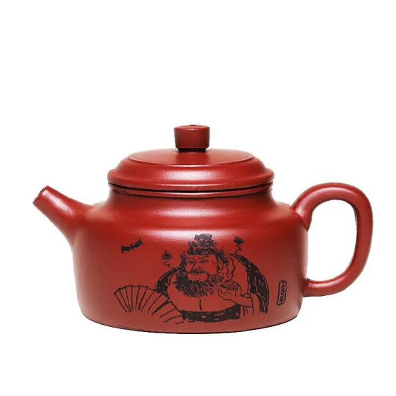 

Purple Clay Jiang Liming Tea Pot Dahongpao Tea Kettle Pu'er Infuser Kungfu Teapot Kitchen Teaware 180ml Drinking Tool