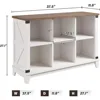 6 Cube Storage Organizer, Bookshelf with Storage, White Cube Storage Organizer, Cube Storage Shelf for Bedroom 3