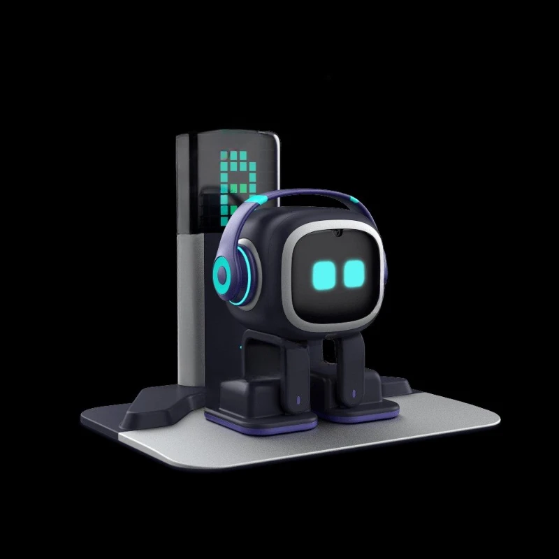 Vektör Emo Pet masaüstü Pet Emo Robot akıllı duygu makinesi