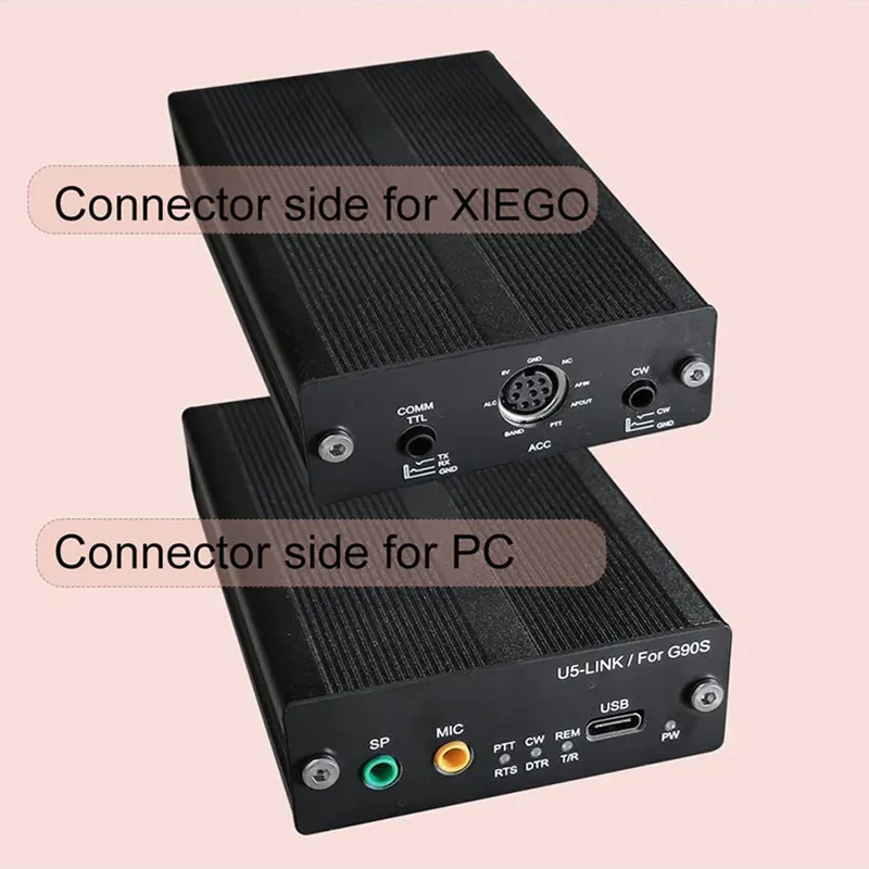 U5 LINK Radio Connector FT8 Compatible With Xiegu G90 G90S Dedicated Pass-throug