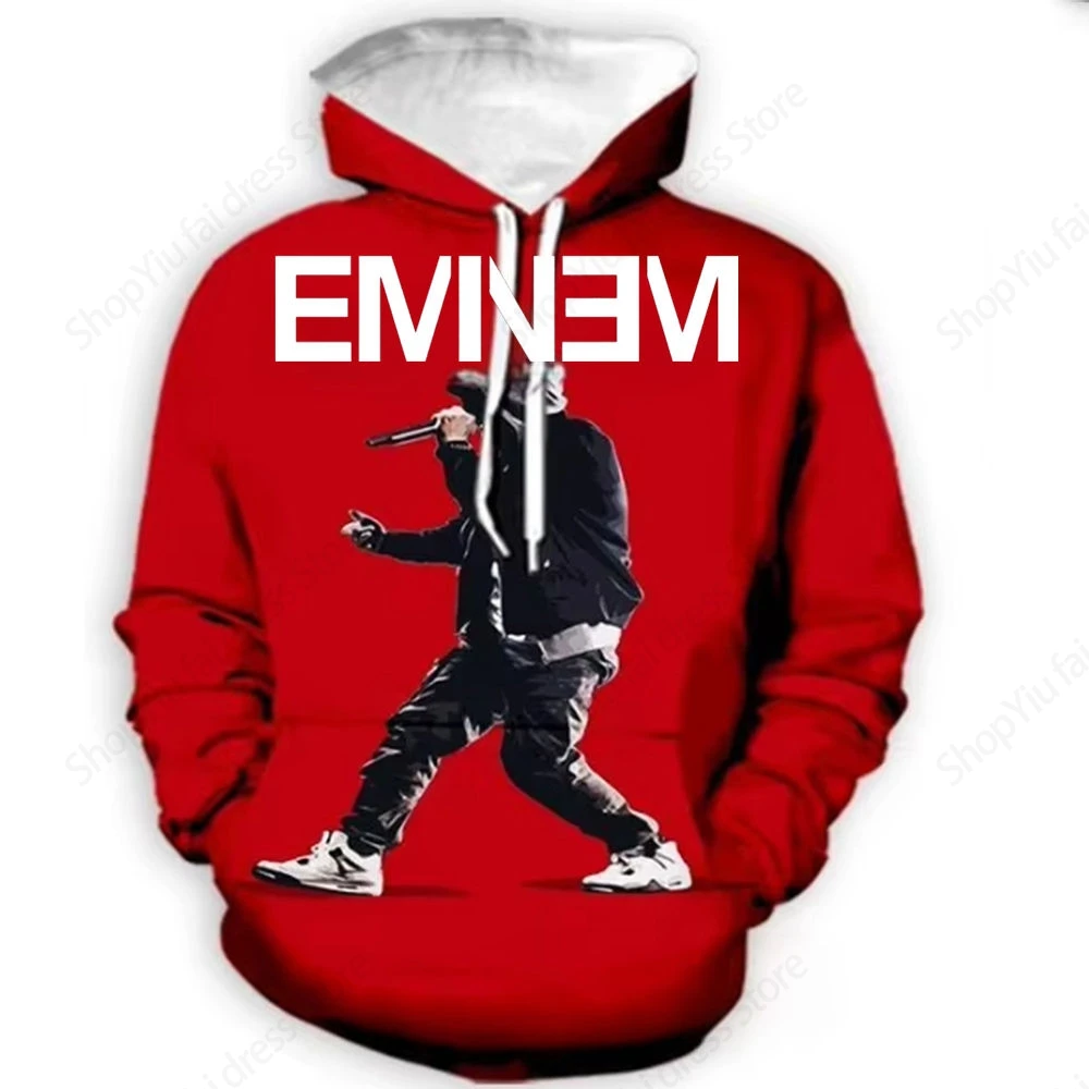 Rapper EMINEM 3d Print Hoodie Men Women Hoodies Sweatshirt Rap Clothes zip up hoodie sweatshirt jacket fleece hoodies print hoodies