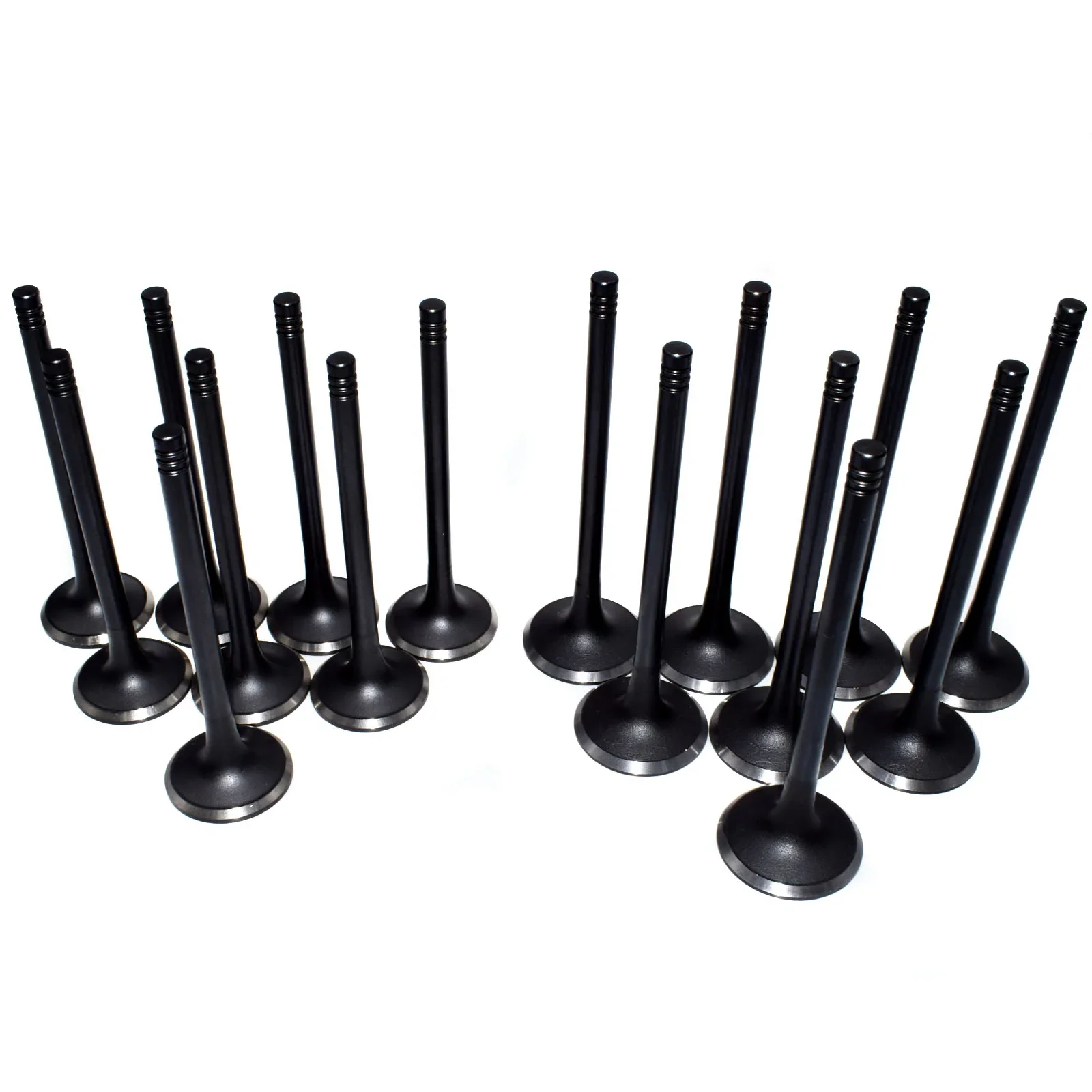 WOLFIGO 8 Intake & 8 Exhaust Valve for Chevrolet Optra Daewoo Leganza Suzuki Forenza Reno Isuzu Amigo Rodeo 90412277 90410813