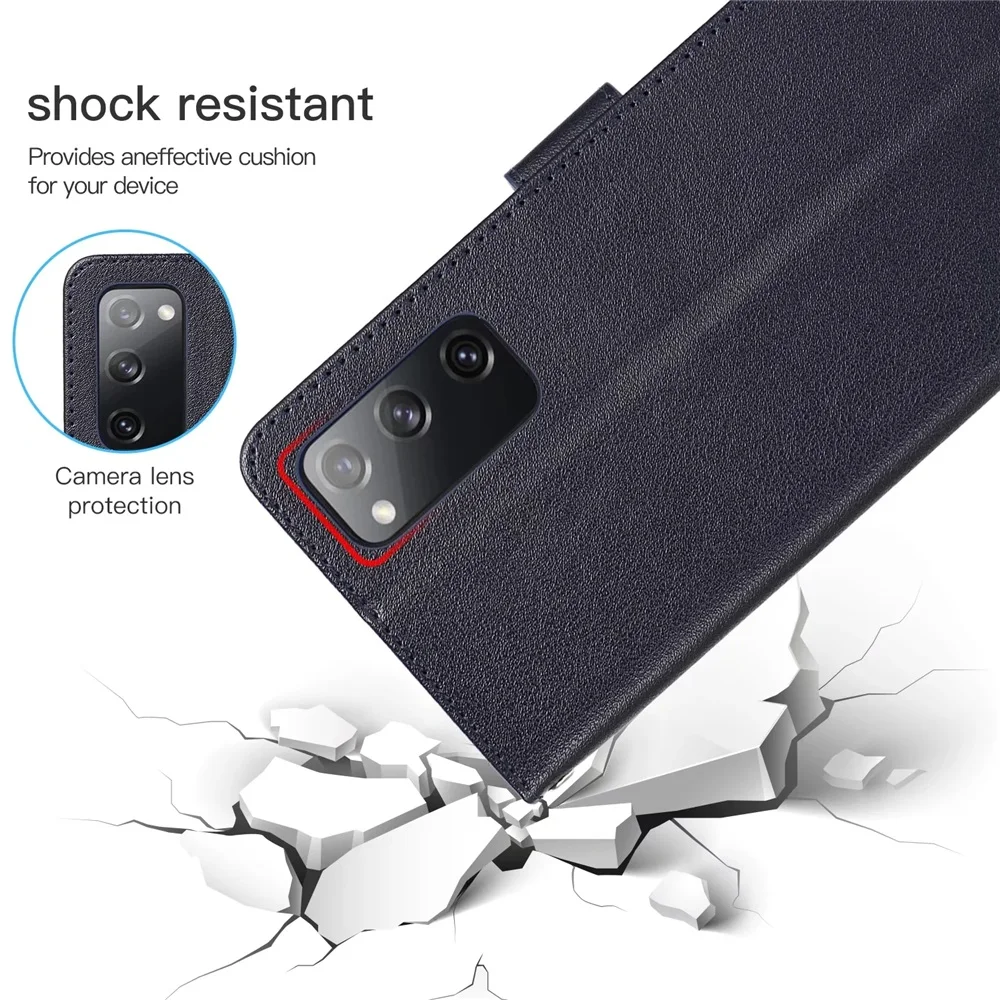 Leather Wallet Phone Case - Luxurious Design & Versatile Functionality