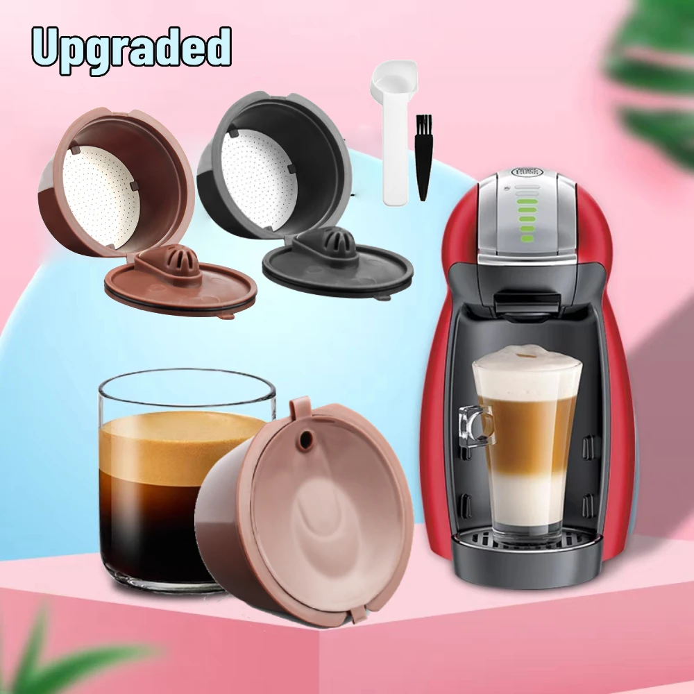 Coffee Capsules Dolce Gusto Refillable Stainless Steel Filter Cup  Accessories - Coffee Filters - Aliexpress