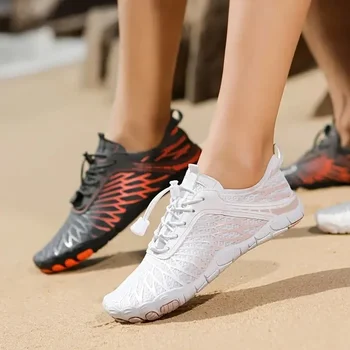 أحذية السباحة الرجالية أحذية الشاطئ المائية المضادة للانزلاق التجفيف السريع حافي القدمين المنبع تصفح أحذية الغوص الصيف في الهواء الطلق أحذية الحديقة المائية 2