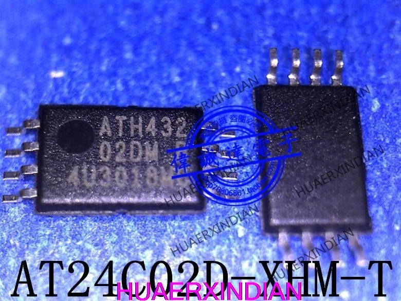 

AT24C02D-XHM-T Printing ATH432 02DM TSSOP8 Новый и оригинальный