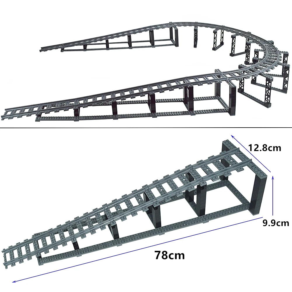 Train Bridge and Tracks