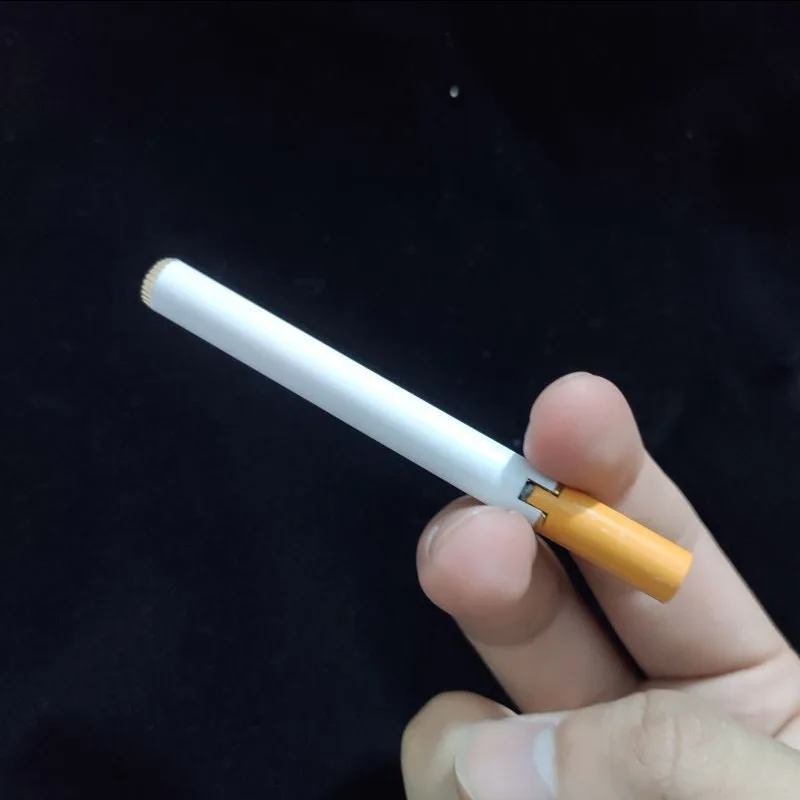 Mini Grinder Lighter Classic Open Flame Cigarette Shape Smoking Lighter Recyclable Inflatable Fun Gadgets Gift Collection kerosene lighter,bbq lighter,butane gas lighter,cigarette lighter