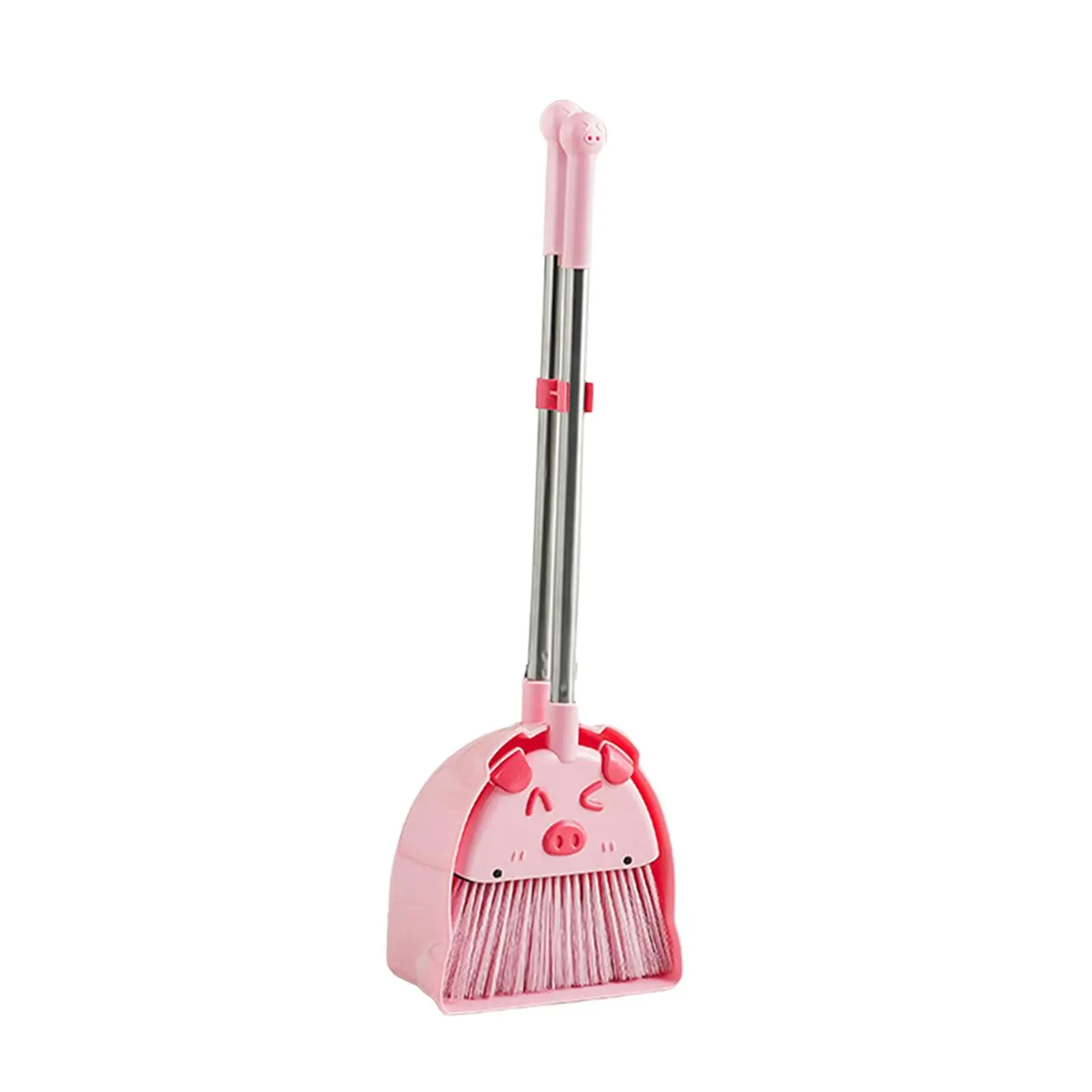 Small Broom and Dustpan Set Funny Cleaning Toys Gift Housekeeping Play Set Kids 4