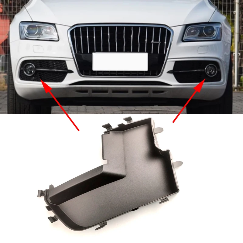 Auto Left Right Front Bumper Grille Grill Bracket for Audi Q5 SLine S-Line Sport Model 2013 2014 2015