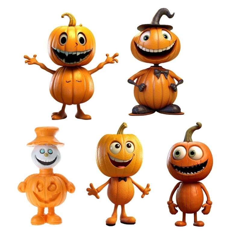 

Creative Halloween Pumpkin Decorations Opening Housewarming Home Gifts Pumpkin Resin Crafts Halloween Thanksgiving Party