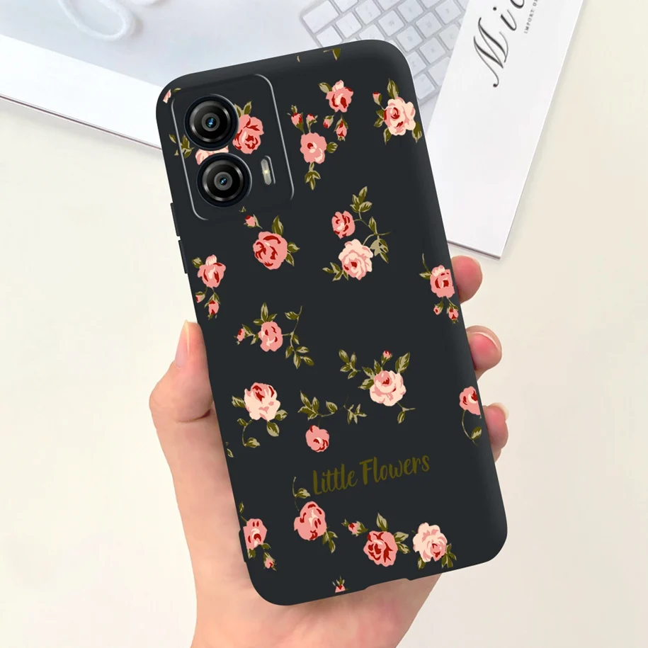 Popular Tulip Cartoon Slim Soft Silicone Matte TPU Cover