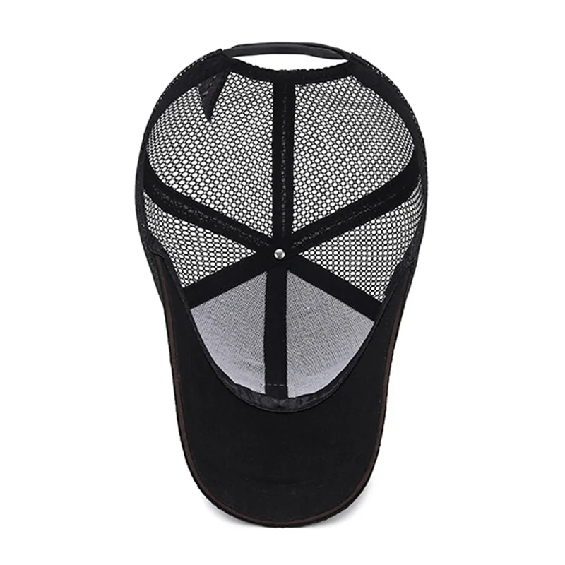 Baseball Cap Mens Mesh Sun Hat Outdoor Sports Golf Sunshade Caps Four Seasons Adjustable Hip-Hop Hats for Men Baseball Cap