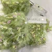 Garden Series Yarn 125g Hand Mixed Knitting Yarn Flower Thread Handmade Crochet Stick Needle Woven Bag Hair Loop Decoration 1