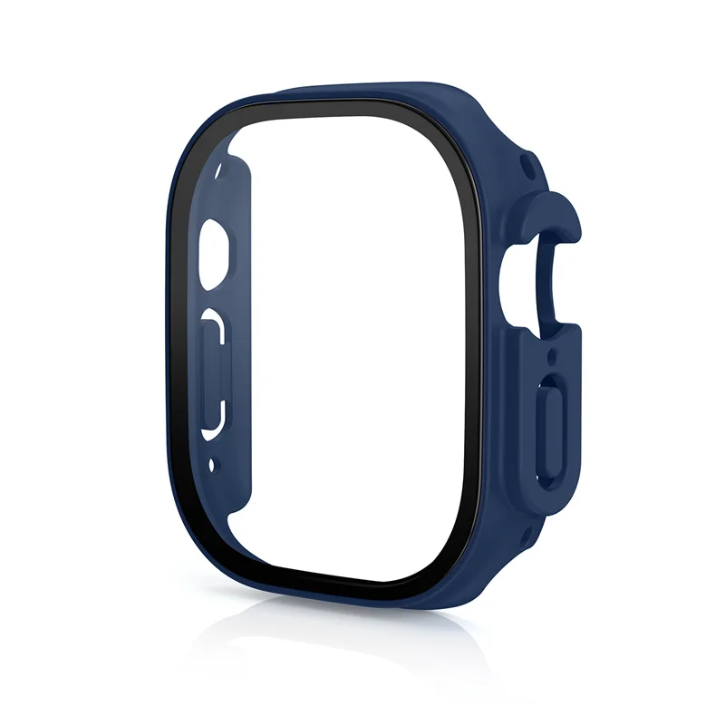 Enhanced Protective Case with Screen Protector for Apple Watch Ultra 49mm – Premium HD Tempered Glass and Durable Bumper Shell Accessories
