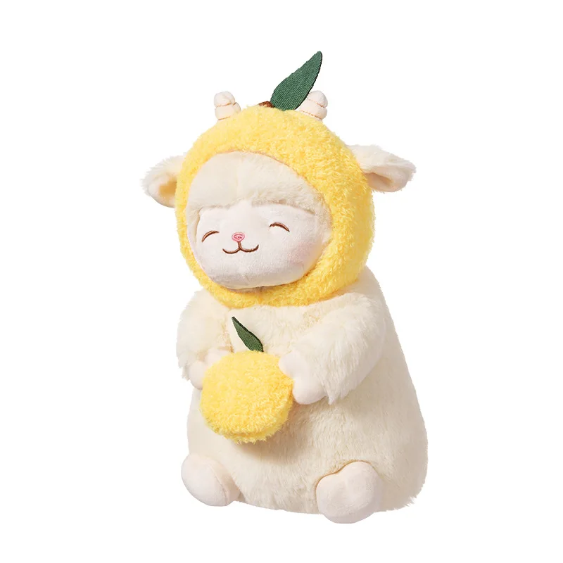 thumbnail image 1 of Muñeco de peluche suave con forma de oveja blanca dulce, con forma de tulipán y flor, para niñas, regalo de cumpleaños y Navidad, 1 unidad, 1 of 5