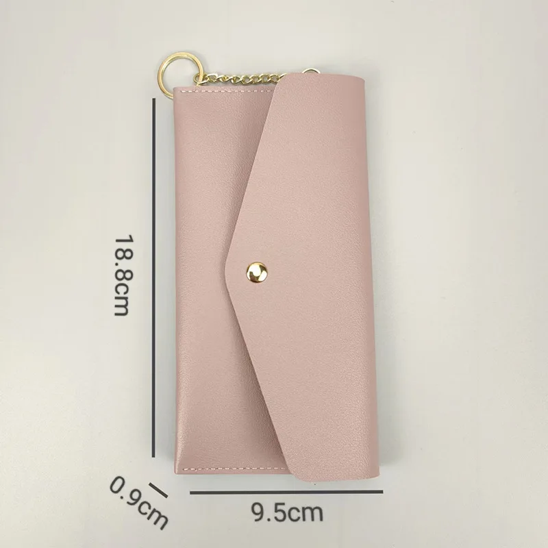 Women Wallet Female Long Purse Trend Slim PU Leather Multi-Card Pocket Credit Card Holder Ladies Hasp Clutch Money Pouch Handbag 6