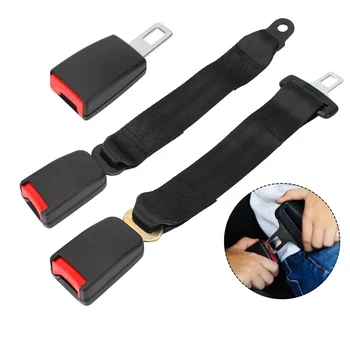 Prolunga per cintura di sicurezza per seggiolino auto Clip di estensione Elementi di fissaggio automatici Fibbia per adattatore per linguetta da 20-22 mm Accessori automobilistici universali