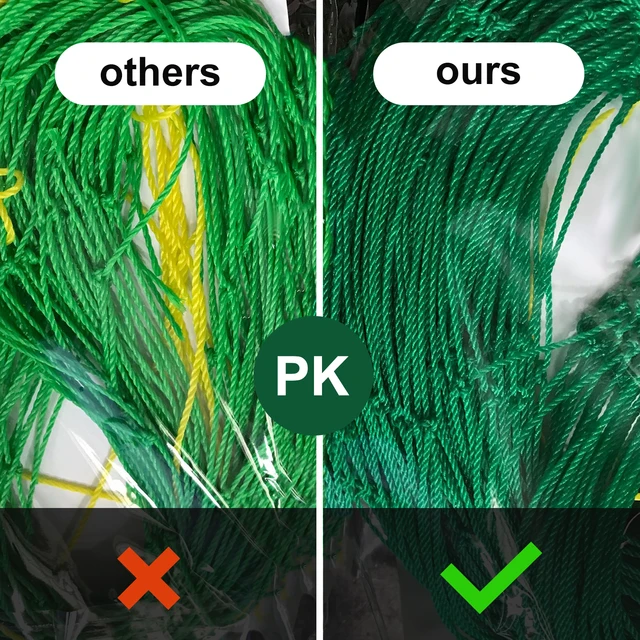 5X1,8 Méteres Kerti Rácsos Háló 100 Heveder Nejlon Rácsháló Nettó Növényi Tartó - Image 6