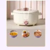 Electric Cooking Pot 3.5L 3 Temp Modes Antisticking Ceramic Glaze Multi Function Electric Cooker for Home Cooking 220V 2